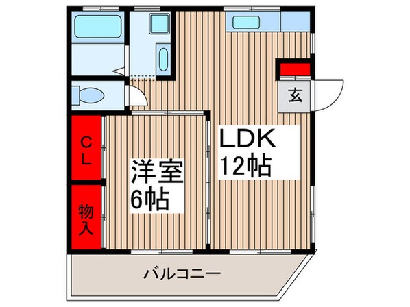 半田マンションの物件間取画像